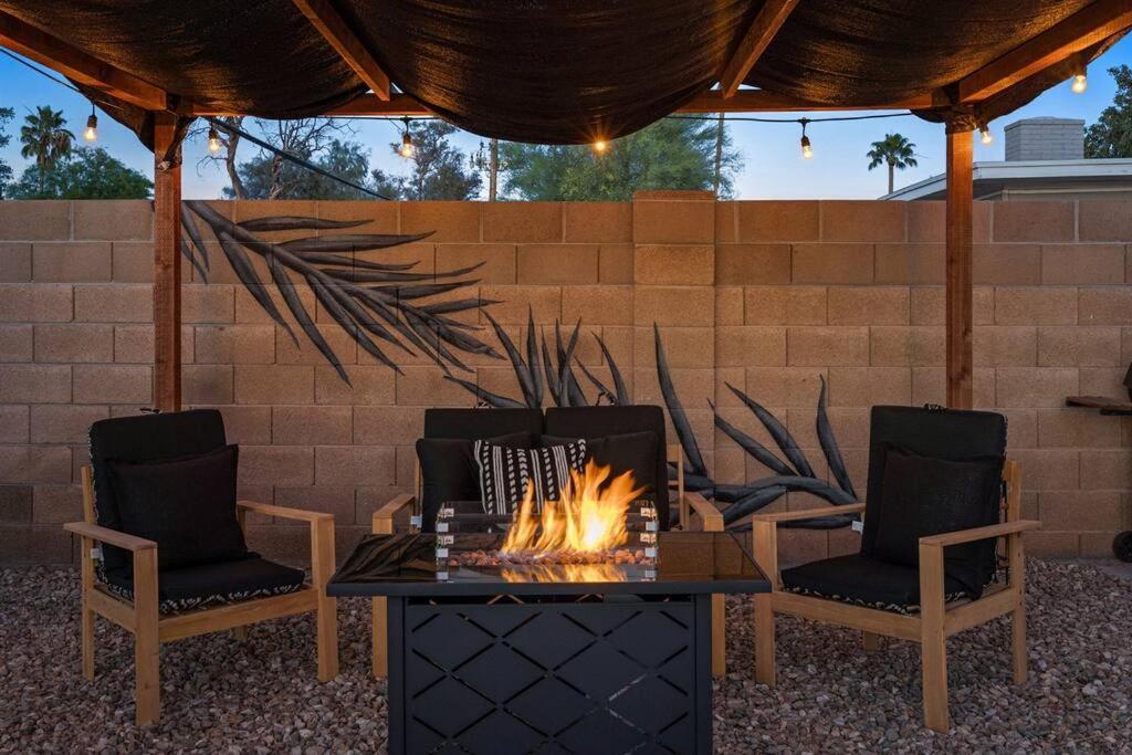 Modern Tempe Home With Heated Pool, Asu المظهر الخارجي الصورة